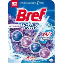 Wc Power Aktiv Tekli Paket Katı Tuvalet Bloğu Lavanta, Lavanta 1