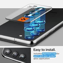 Galaxy S23 Plus / S23 ile Uyumlu Kamera Lens Camı Koruyucu Kolay Kurulum Glas.tr Ez Fit Optik Pro (2 Adet) - AGL05962