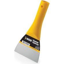 Saptak Ispatula, Plastik Saplı, Paslanmaz Çelik Bıçaklı, Profesyonel Boya ve Sıva Spatulası (10 Mm)