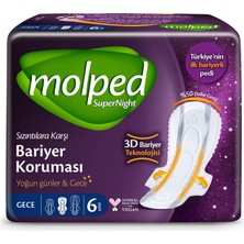 Supernight Uzun Gece Pedi (1 x 6 Adet)