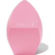 Kremi Angled Sponge · Makyaj Süngeri · Fondöten Emmeyen · Kuru ve Islak Kullanım · Yıkanabilir Bb Krem Süngeri