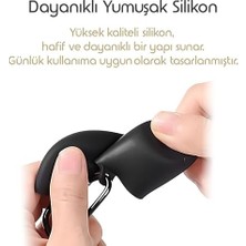 Freebuds Se 3 Için Kulaklık Kılıfı Darbelere ve Çizilmeye Karşı Kasa Koruyucu Freebuds Se3 Kılıfı Tam Koruma Sağlayan Extra Kalın Yapılı Taşıma Askılı Freebuds Se 3 Koruma (Siyah)