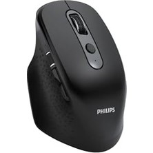 SPK7818 3200 Dpı 8 Tuşlu Dual Mod Bluetooth ve 2.4g Kablosuz Ergonomik Sessiz Mouse Siyah