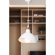 Ag Lightdesign Beyaz Sarkıt Avize Yatak Odası Salon Mutfak Koridor Lamba 22 AGNM44