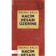 Hacim Hesabı Üzerine 1. Cilt