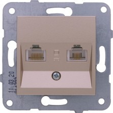 Novella Bronz Data ve Nümeris CAT5E ve Cat3 Vakumlu Paket