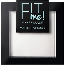 New York Fit Me +Poreless Pudra - 90 Translucent (Transparan)