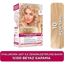 Creme 10 Açık Sarı Saç Boyası