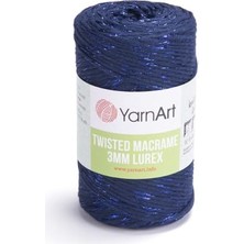 El Örgü Ipi Twısted Macrame 3mm Lurex, 784, 4X250 gr
