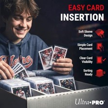 Ultra Pro - 100 Adet Yumuşak Kart Kılıfı 2-5/8" x 3-5/8" - Değerli Spor Kartlarınızı, Oyun Kartlarınızı ve Koleksiyon Ticaret Kartlarınızı Ultra Şeffaf Kart Kılıflarında Koruyun