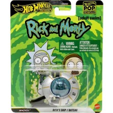 Premium - Rick's Ship/bateau - Rick And Morty (1/64) Pop Culture - JHW95