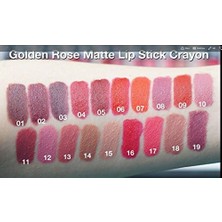 Lipstick Crayon No: 13 - Besleyici Nemlendirici Mat Kalem Ruj