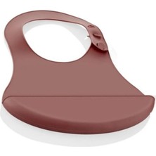 Mini Silikon Önlük (Mocha)
