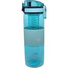 700ML Silikon Gövdeli Detoks Aparatlı Tritan Su Matarası
