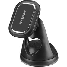HY-XH43 Universal Ayarlanabilir Vantuz + Izgara Aparatlı Siyah Mıknatıslı Araç Telefon Tutucu