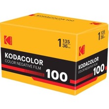 Kodacolor 100 35MM 135 Renkli Analog Film – Iso 100, 36 Pozlama, C-41 Banyo, Gün Işığı 1928S
