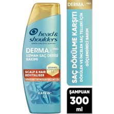 & Shoulders Dermaxpro Scalp & Hair Revitaliser Dökülme ve Kepek Karşıtı Şampuan Kafein ve Seramid ile 300ML