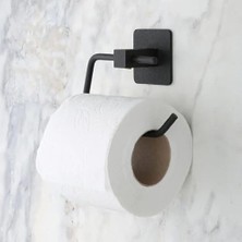 Yapışkanlı Banyo Aksesuar Seti,kare Havluluk,fön Makinesi Askısı,tuvalet Kağıdı Tutucu, Delme,vidalama Gerektirmez (Set1)