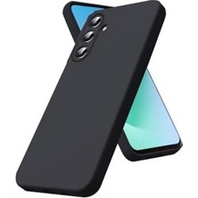 & Aksesuar  Galaxy S26 ile Uyumlu Kamera Korumalı Silikon Kılıf Ince Yapılı Tam Koruma Sağlayan Kılıf (Siyah)