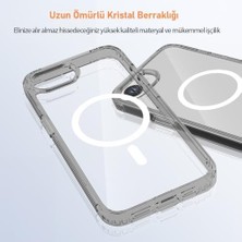 16E ile Uyumlu Destekli Air Hybrid Şeffaf Kılıf, Darbe Emici Tpu + Pc Şeffaf Kılıf (Siyah)