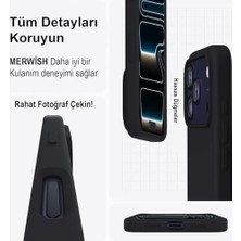 iPhone 17 Promax Uyumlu Silikon Telefon Kılıf Arka Kapak Koruma Leke Tutmaz Kolay Temizlenen Kutulu Hediye Ince Hafif Dayanıklı Kaymaz Modern Tasarım Orijinal Lansman Kalitesinde (Siyah)