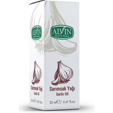 Alvin Sarımsak Yağı Garlic Oil, Dökülen ve Yıpranmış Saçlara Özel, 20 ml