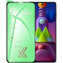 Galaxy M51 ile Uyumlu Ekran Koruyucu Parlak Seramik Nano