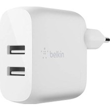 Boost Charge Usb-A Şarj Cihazı, Iki Bağlantılı, 24 W iPhone 15/15 Plus, 15 Pro, 15 Pro Max ve Eski Modeller, S20, S20 Ultra ve Pixel 4 Için