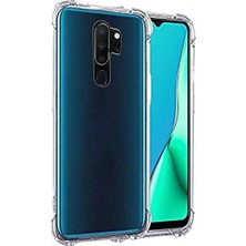 Oppo A9 2020 Şeffaf Airbag Antishock Silikon Kılıf
