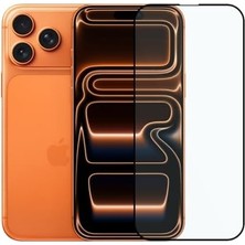 Tam Kaplayan Parmak Izi Bırakmayan Safir Ekran Koruyucu Cam, iPhone 17 Pro Ile Uyumlu
