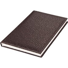 2k 4913 Defter 17X24 Cm. Kareli̇ 160 Yapraklı Suni Deri Hilton Desen Kapaklı Kahverengi, Kahverengi