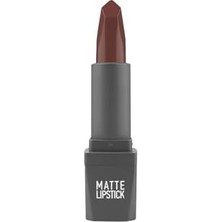 Yoğun Renk Veren Uzun Süre Kalıcı Nemlendirici Kadifemsi Mat Ruj - Lipstick 413 Dusty Plum