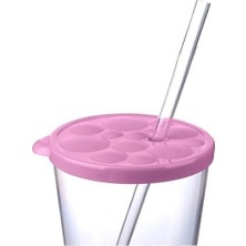 Limonlu Milkshake Baloncuklu Bardak, 700 ml Kapasite