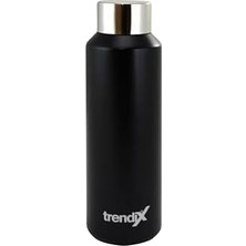 Çelik Içli Termos 600 ml Siyah SKM033