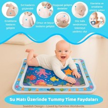 Bebek Su Oyun Matı (Tummy Time) – Test Raporlu, Sızdırmaz ve Bpa’sız