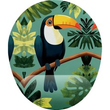 Tukan Kuşu Bilek Destekli Mouse Pad