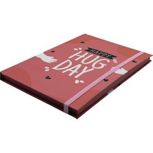 Happy Hug Day Çizgisiz Defter