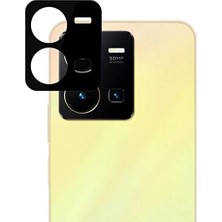 Xiaomi Mi 11 Ultra ile Uyumlu 3D Kamera Koruma Z-Panoply Tam Kaplayan Kamera Koruma Siyah
