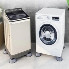 Çamaşır Makinesi Sarsıntı Titreşim Ses Önleyici Kaydırmaz Ayak 4lü Set (4 Adet)