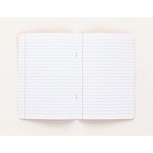 A5 60 Yaprak Çizgili Defter, Somon