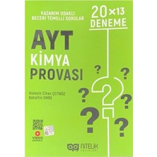 Ayt Kimya Provası 20X13 Deneme Nitelik Yayınları