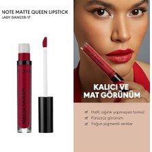 Lipstick 17 Lady Dancer Kalıcı Likit Ruj, Kırmızı