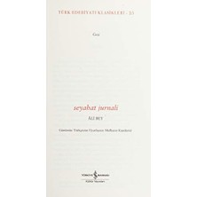 Seyahat Jurnali-Günümüz Türkçesiyle: Türk Edebiyatı Klasikleri 25