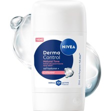 Kadın Stick Deodorant Derma Control Natural Tone 50 Ml, Koltuk Altı Kararmasına Karşı Etkili, Eşit Cilt Tonu, 72 Saat Anti Perspirant Koruma, C Vitamini, Hyaluronik Asit, Alkol Içermez