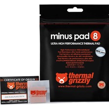 Minus Pad 8 Isı Iletken Macunu 8 W/m·k - Isı Iletken Macun (30 Mm, 30 Mm, 2 Mm, -100-250 °c)