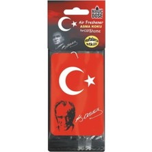 Asma Karton Koku Türk Bayrağı-Atatürk