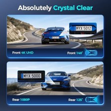 Ddpai N5 Dual 2. Nesil, 4k, Wi-Fi, Gps Araç Içi Kamera