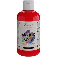Kırmızı Akrilik Boya 250GR