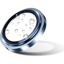 iPhone 17 Pro ve Pro Max Uyumlu Safir Lens Koruyucu – Ultra Dayanıklı Safir Cam, Kamera Koruma, Darbe Dayanıklı Çizilmez ve Hd Görüntü (Lacivert)