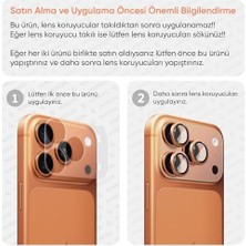 iPhone 17 Pro Max Için Kolay Kurulum Kamera Adası Lens Etrafı Koruyucu Tpu Film – Tam Kaplayan Koruma 2’li Paket (17 Pro Max)